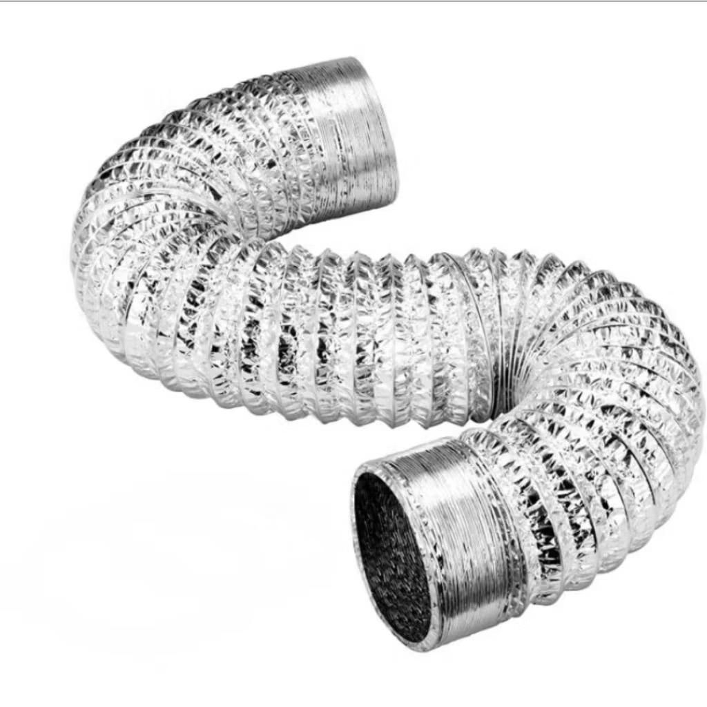 Flexible Ducting Exhaust Pipa Exhaust 5 Inch Panjang 1,5 METER Pipa Cerobong Asap Penghisap Asap Dap