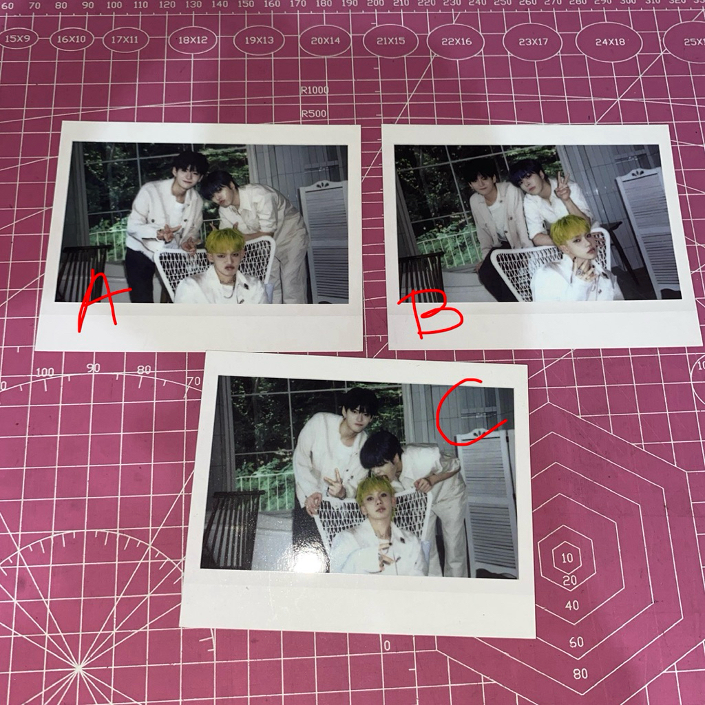 postcard polaroid Treasure Official