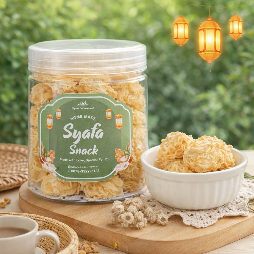 SAGU KEJU PREMIUM RENYAH DAN LUMER DIMULUT KEMASAN TOPLES 600 ml