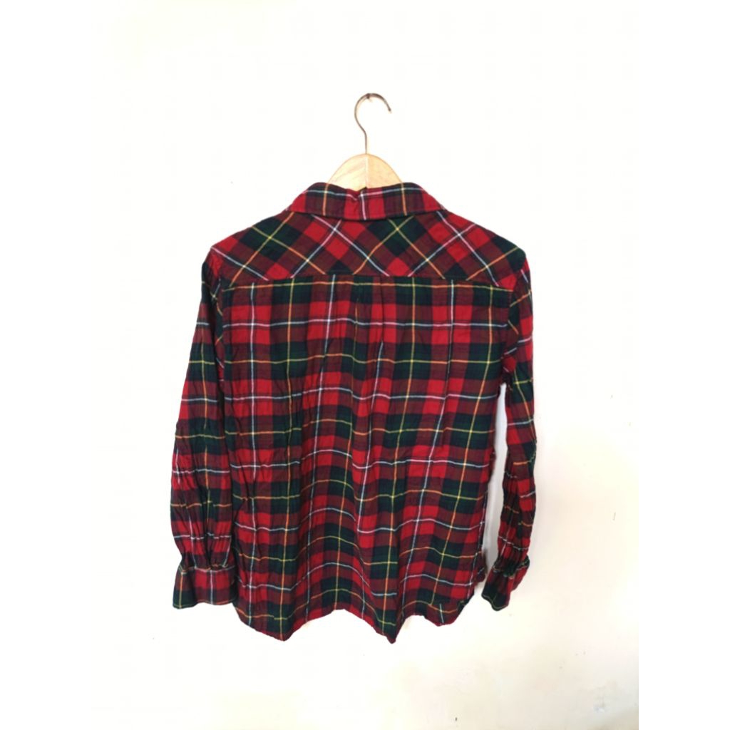 kemeja uniqlo / flanel uniqlo