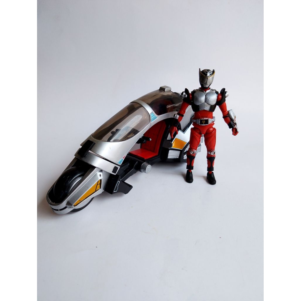Figure & Bike Rideshooter Banpresto + Shodo X Kamen Rider Ryuki Junk Satu Set (BACA DESKRIPSI)