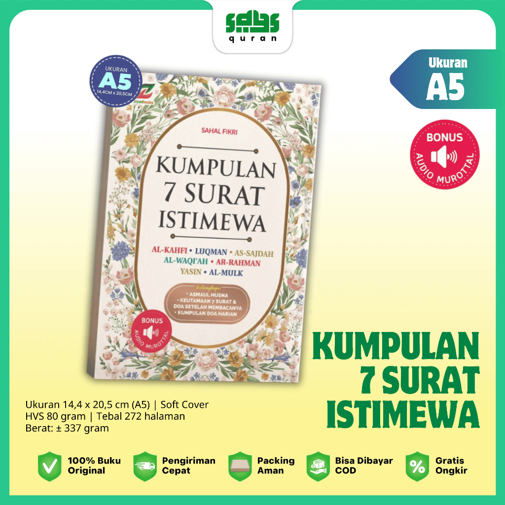 (BARU) ZIYAD - Kumpulan Surat Pilihan A5 – 7 Surat Al-Qur’an Istimewa