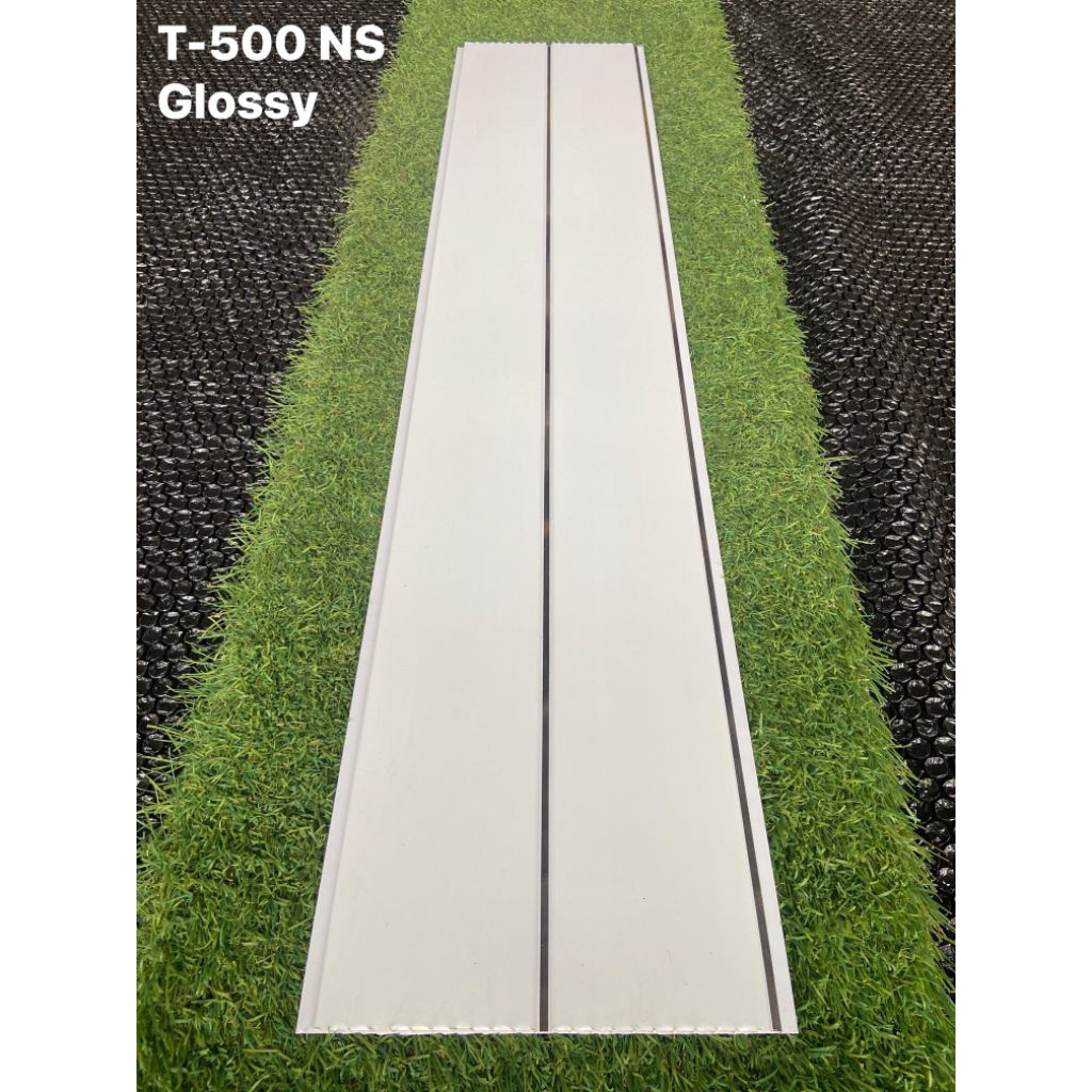 Plafon PVC Putih Nat Silver Glossy Hoda T-500 NS