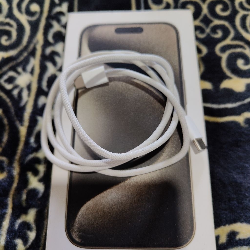 Kabel Charger iPhone C TO C 15 PRO iBox Original Copotan