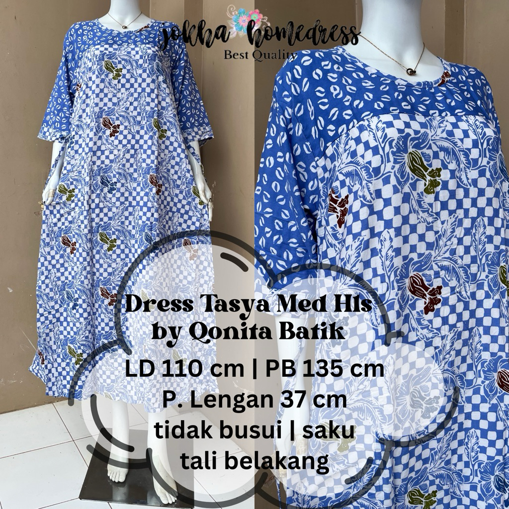Dress Tasya Medium Hls by Qonita Batik Pekongan ORI
