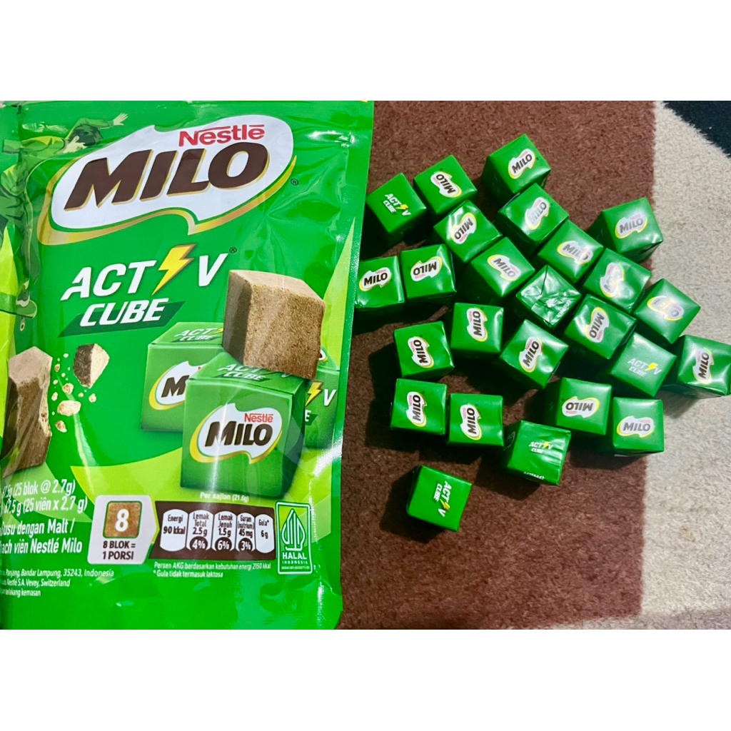 Permen Viral - Milo Cube - Milo kotak - Milo 25 pcs