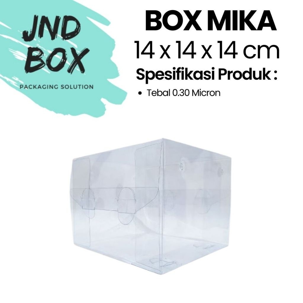 Box Mika 14 x 14 x 14 cm (Full Mika)