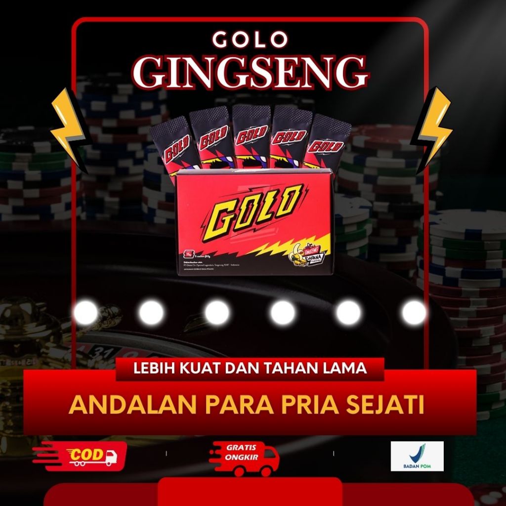 MR MISTER GOLO GINGSENG Privasi Aman Original 100% | Gold Ginseng 1 Box Isi 5 Sachet