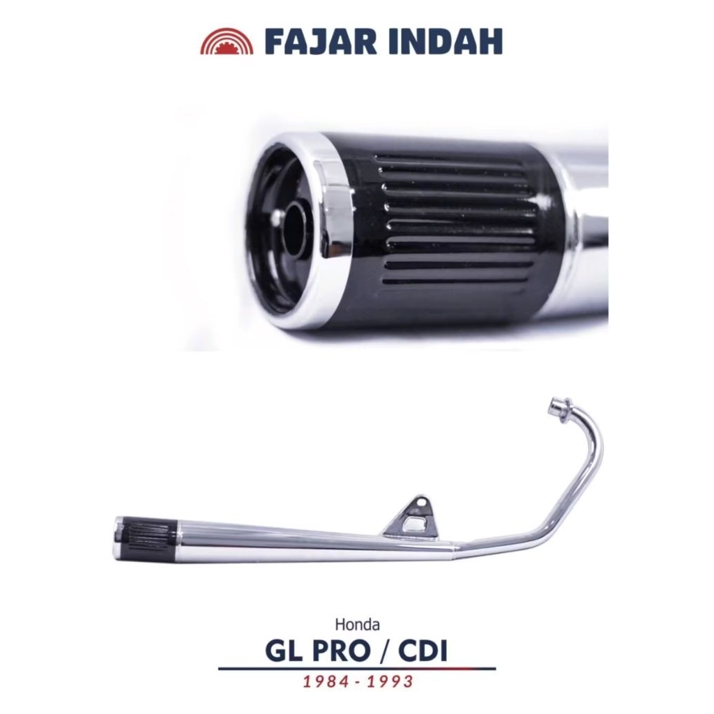 Knalpot Honda GL Pro HM KEG Knalpot Honda GL Max Pro HM KEH