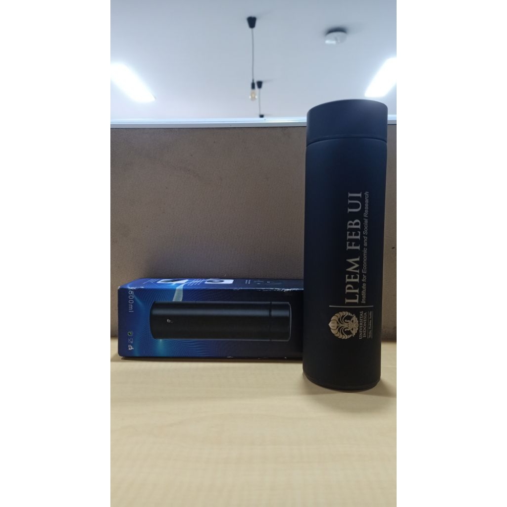 [Preloved - New] Smart Cup LED Temperature Display 500ml | Smart Mug logo LPEM FEB UI | Intelligent 