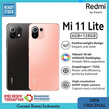 Xiaomi Mi 11 Lite 8/128GB Produk Resmi Indonesia - Fullset