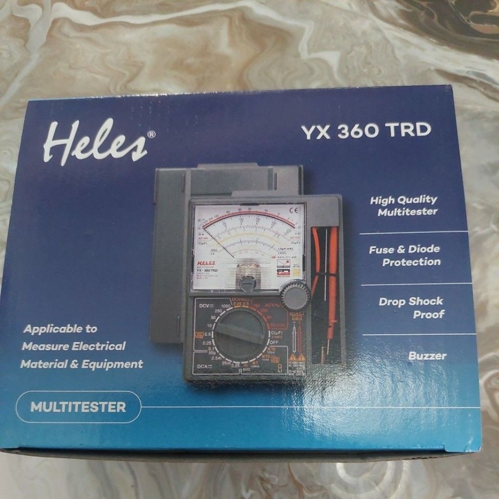 multi tester analog multi meter analog ohm meter analog Heles YX 360TRD