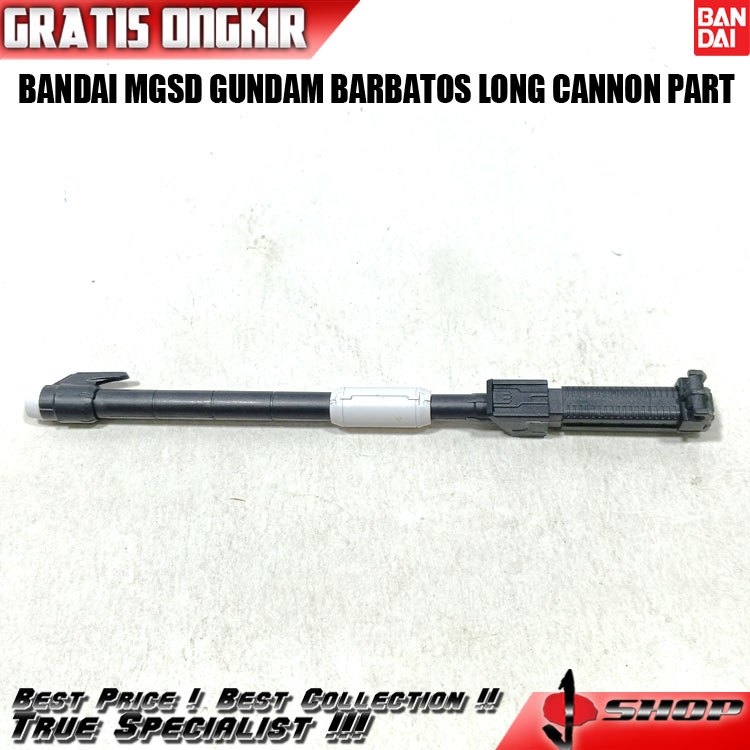 BANDAI MGSD GUNDAM BARBATOS LONG CANNON PART MG2157