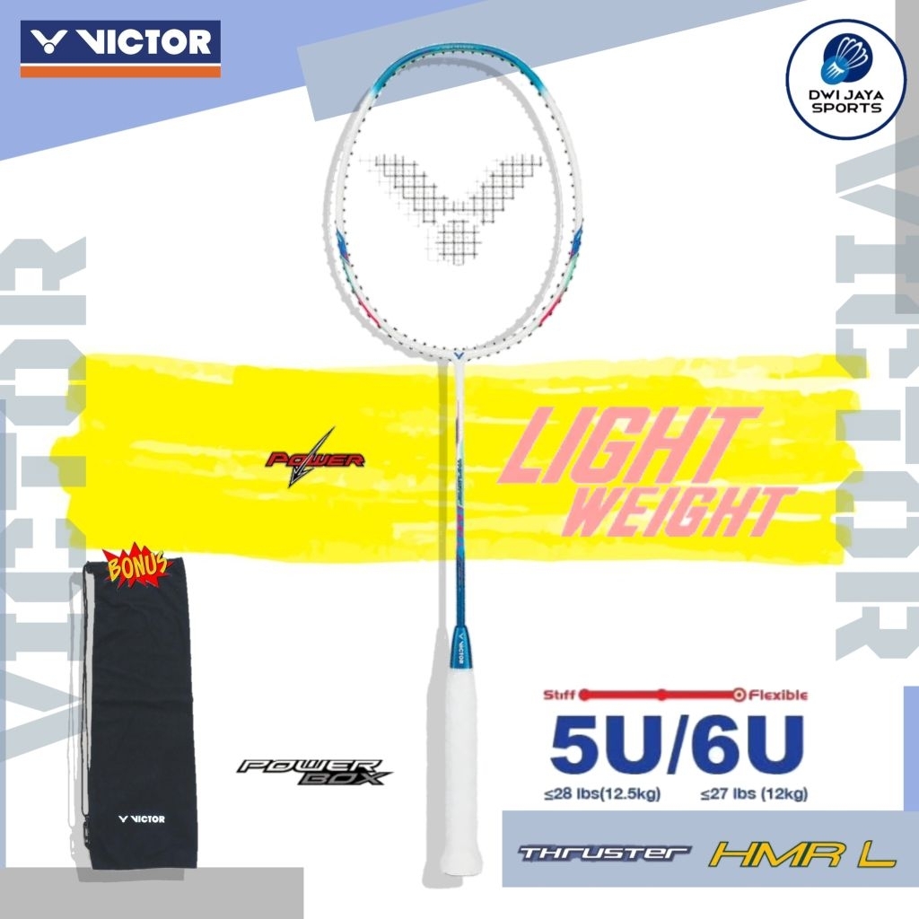 Raket Badminton Victor Thruster k HMRL A | Victor thruster k hmr l a | victor tk hmrl | tk hmr l
