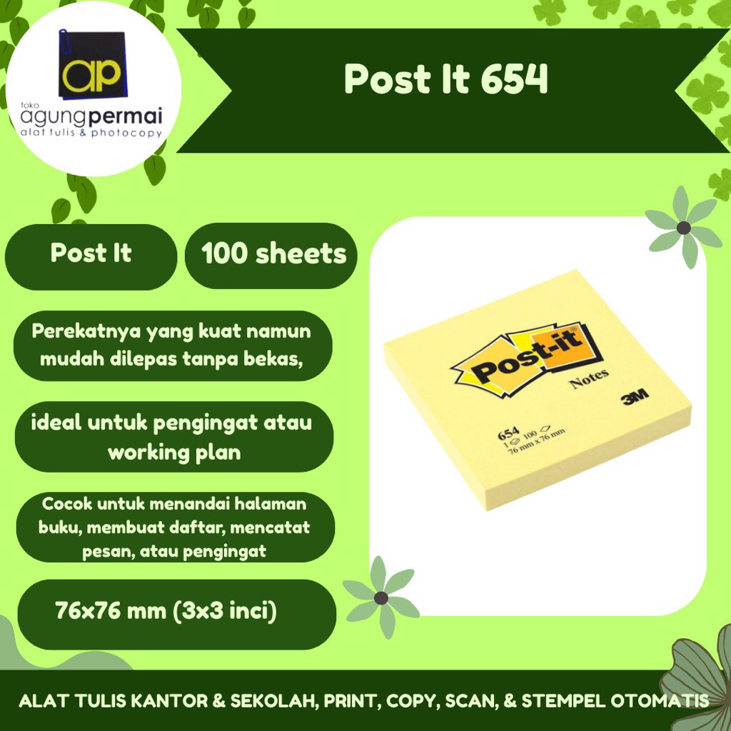 Post It 654