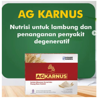 Minuman Sereal Alga Gold AG Asli Original