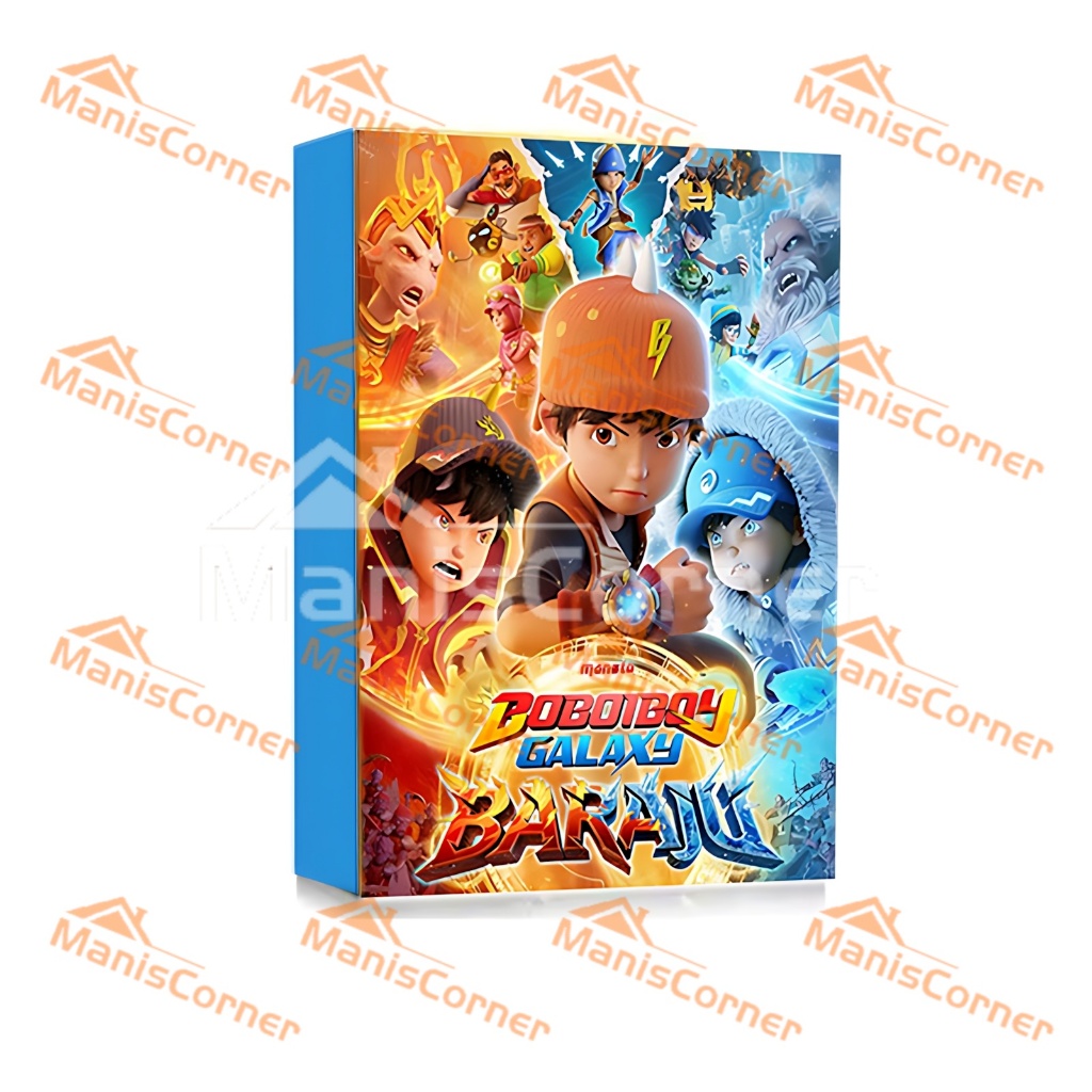 240PCS/432PCS Album Kartu BoBoiBoy Galaxy Baraju Album Kartu
