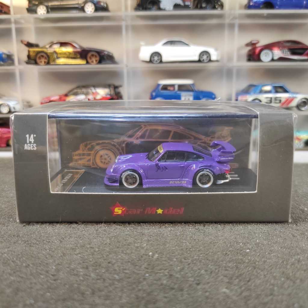 Star Model RWB Rauh Welt 930 GT Wing Purple Non Figure