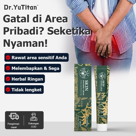 Krim Serbaguna Dr.YuTitan untuk Gatal Kulit dan Perawatan Miss V, Memelihara & Mengencangkan Kulit (