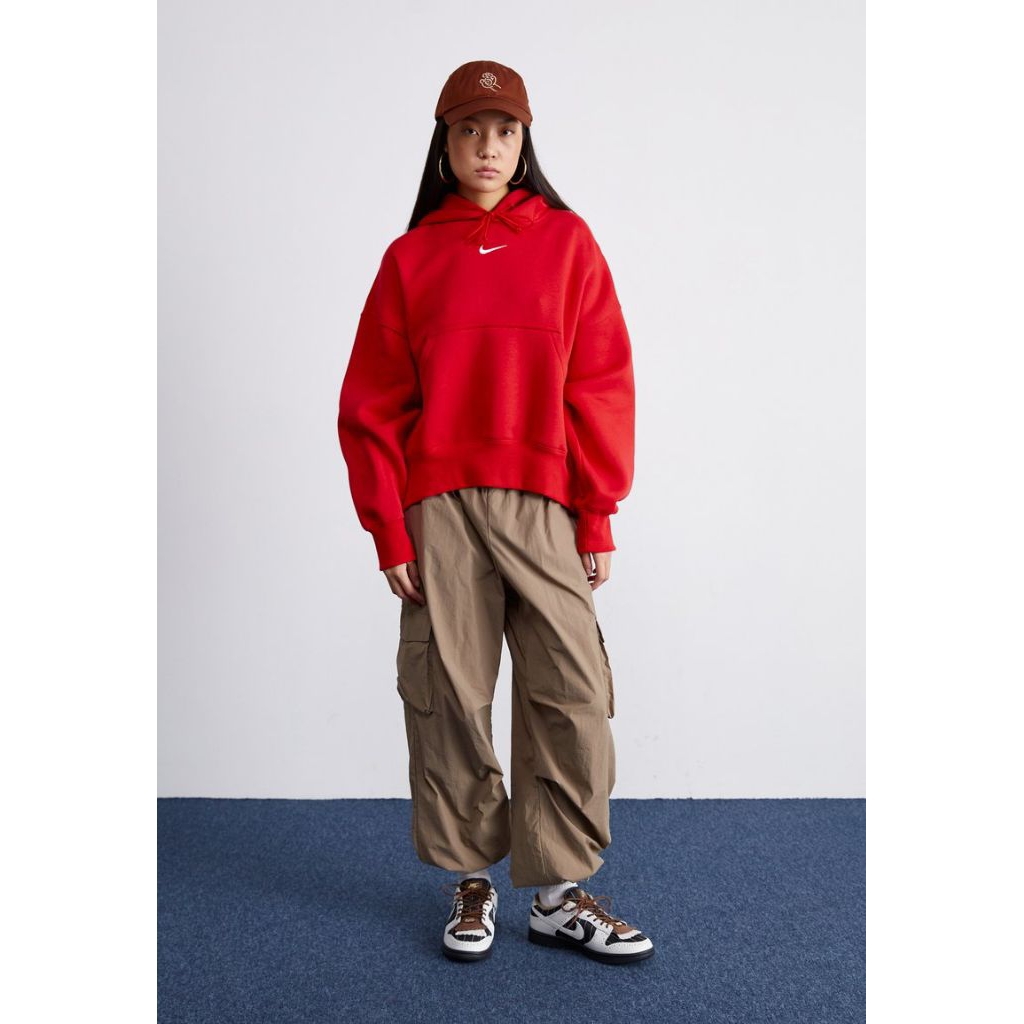 Hoodie Nike Center Logo Crop Women Cropped Croptee Crop top
