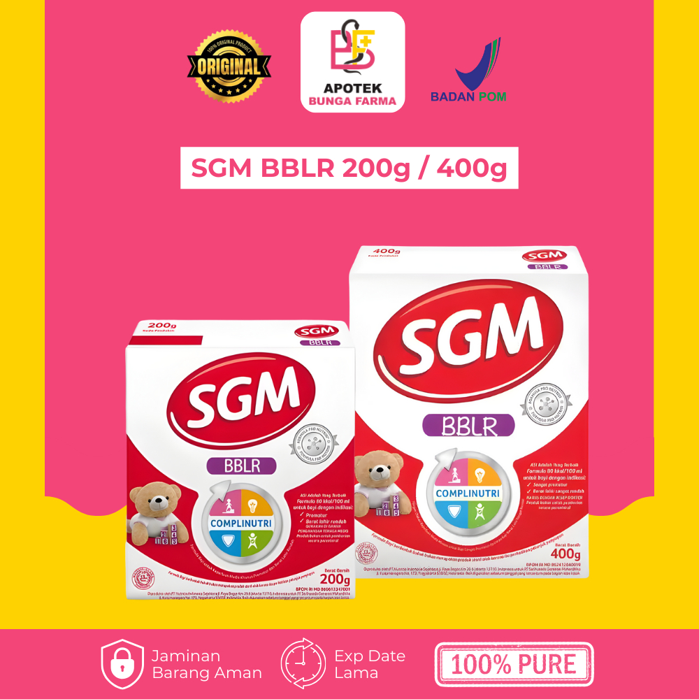 SGM BBLR 200g / 400g - Susu Bayi Premature - Susu Formula Bayi - Susu Bayi