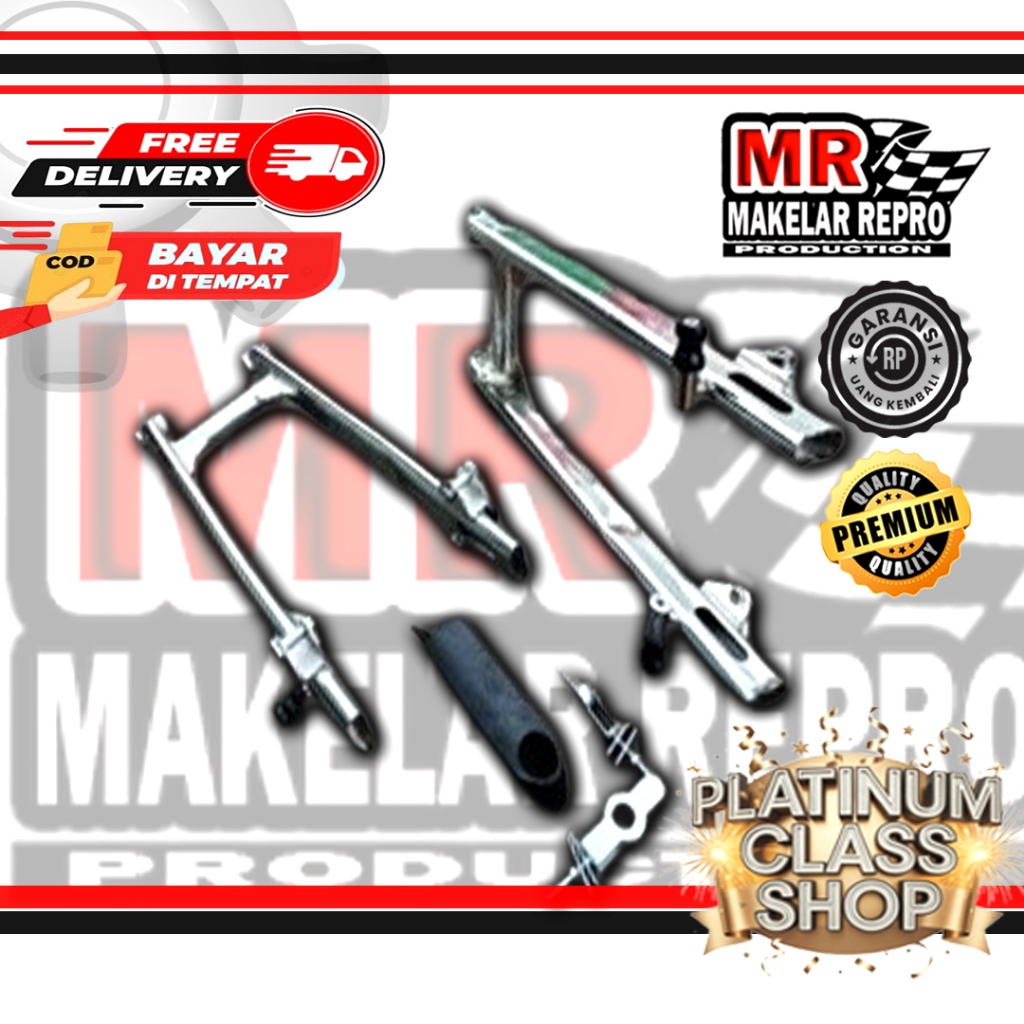 swing arm Yamaha rk king arm Yamaha RX king almunium dan besi