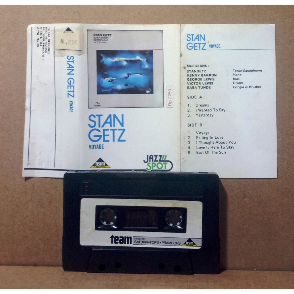 STAN GETZ - VOYAGE - Kaset