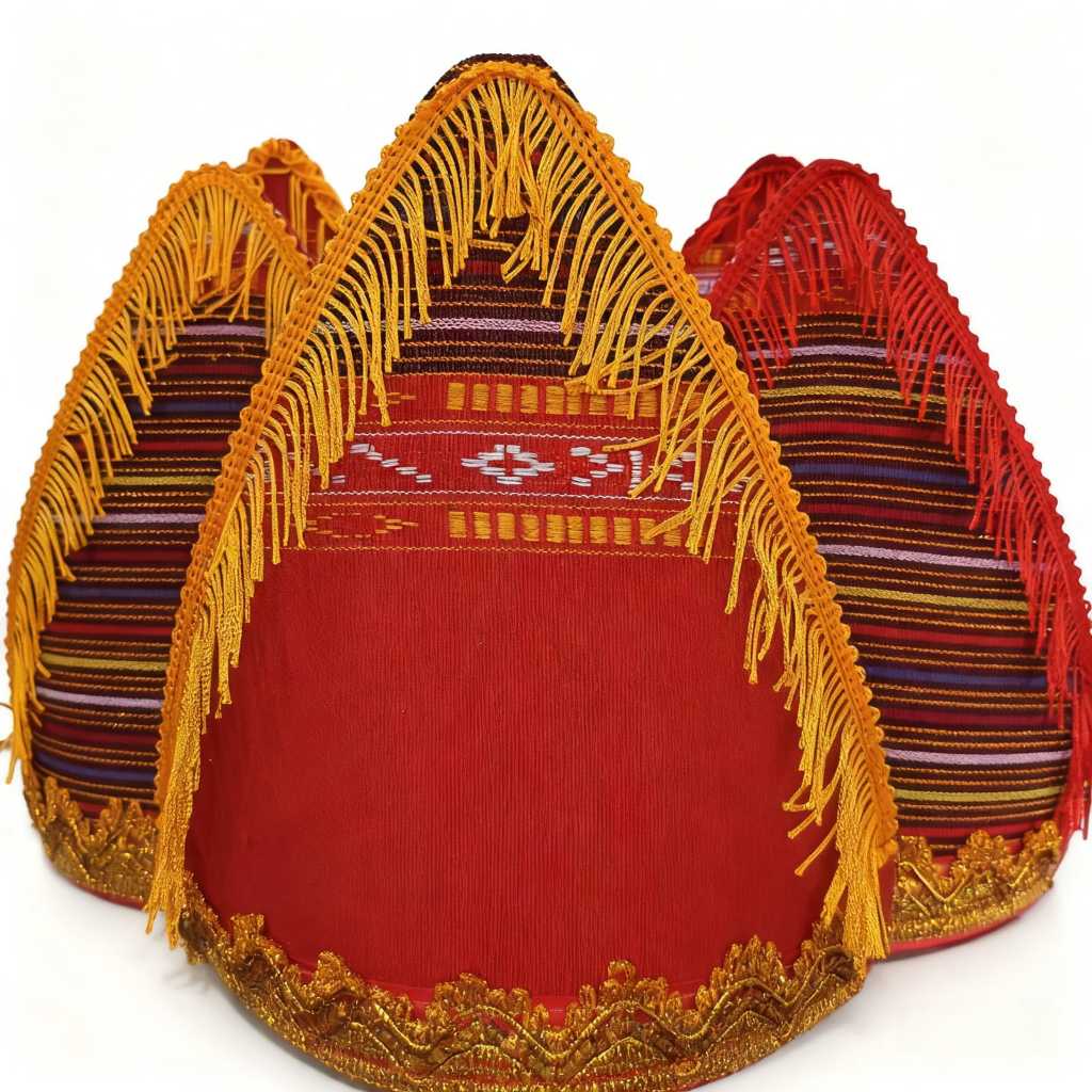 TOPI BIASA MANGIRING - TOPI MANGIRING -TOPI ADAT BATAK - ANAK / DEWASA - ETNIK BATAK