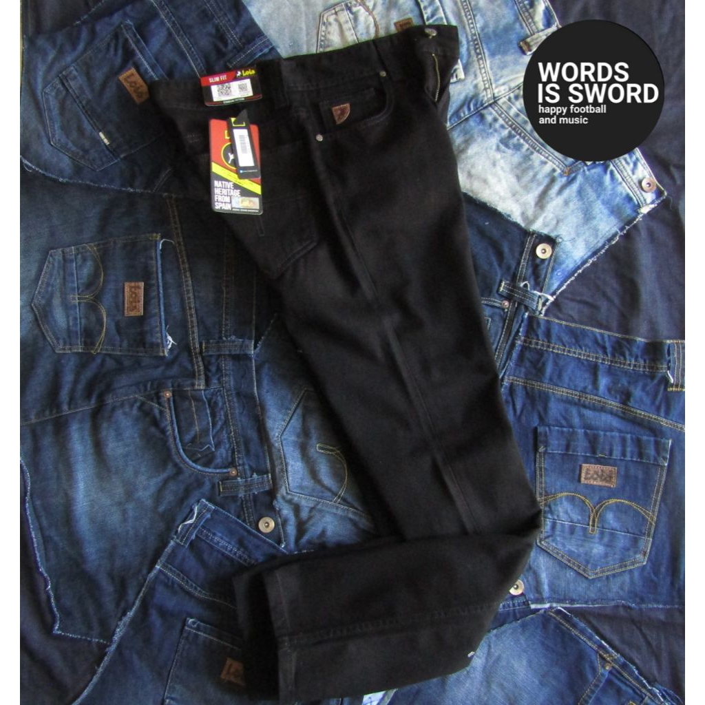 LOIS JEANS CELANA HITAM SLIM FIT - BFL2407H -