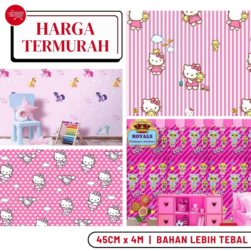 Wallpaper Kamar Anak Wallpaper Dinding Kamar Tidur Anak Wallpaper Karakter Wallpaper Dinding Anak