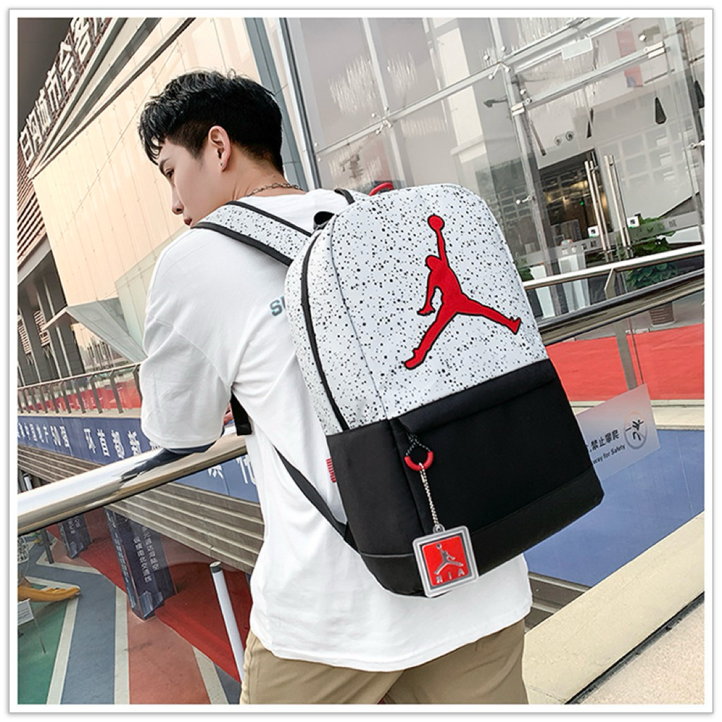 BACKPACK AIR JORDAN RETRO BLAST // TAS RANSEL KULIAH SEKOLAH