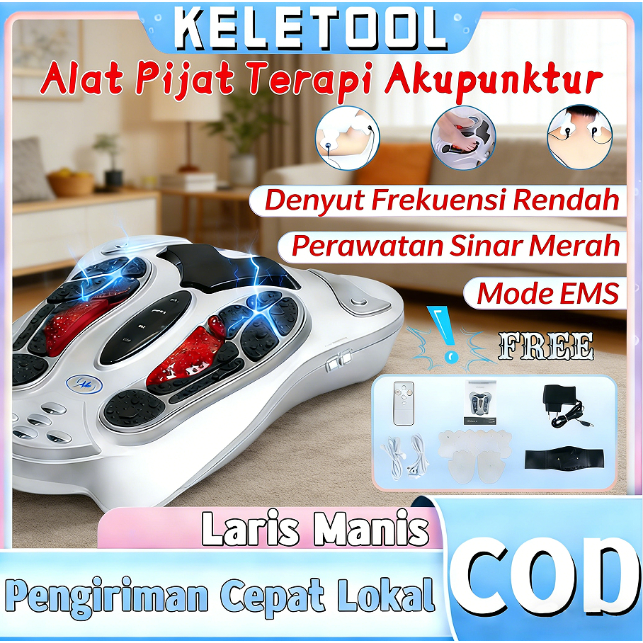 Instrumen Akupuntur Kaki Kupu kupu Alat Pijat Kaki Terapi Akupuntur Pijat Kaki Listrik AKP Shiatsu T