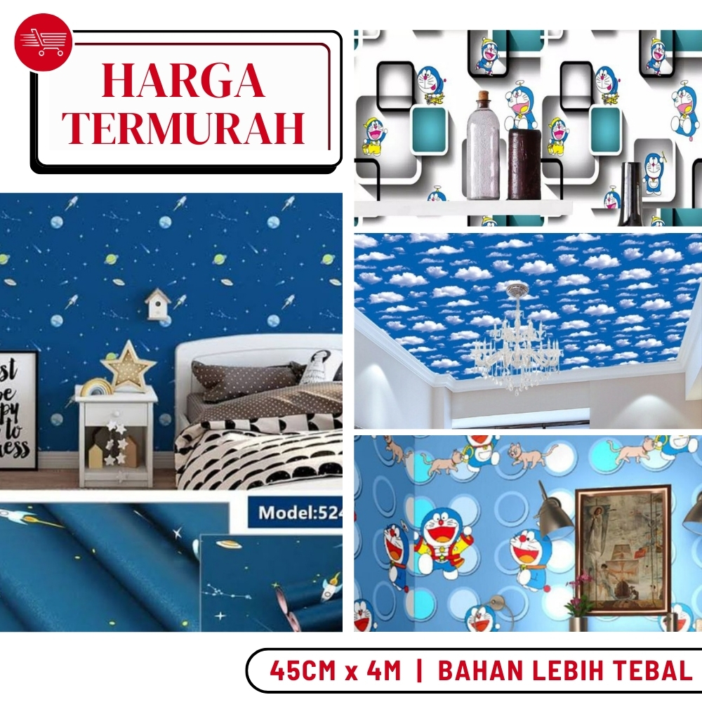 Wallpaper Dinding Doraemon Walpaper Dinding Doraemon Stiker Dinding Doraemon Stiker Dinding Murah