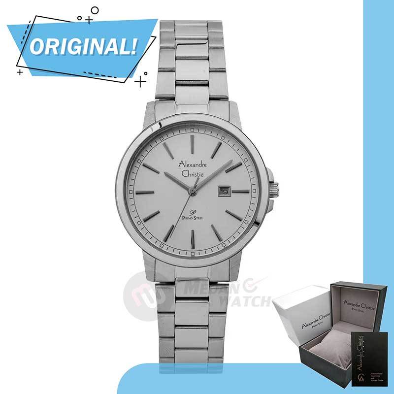 Jam Tangan Wanita Analog Alexandre Christie 1014LD AC1014 AC 1014 LD 1014 LDBSSSLBA Original Garansi