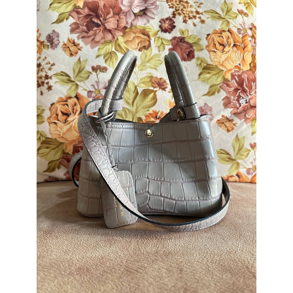 ROUNN JULIA 20 GRAY CROCO