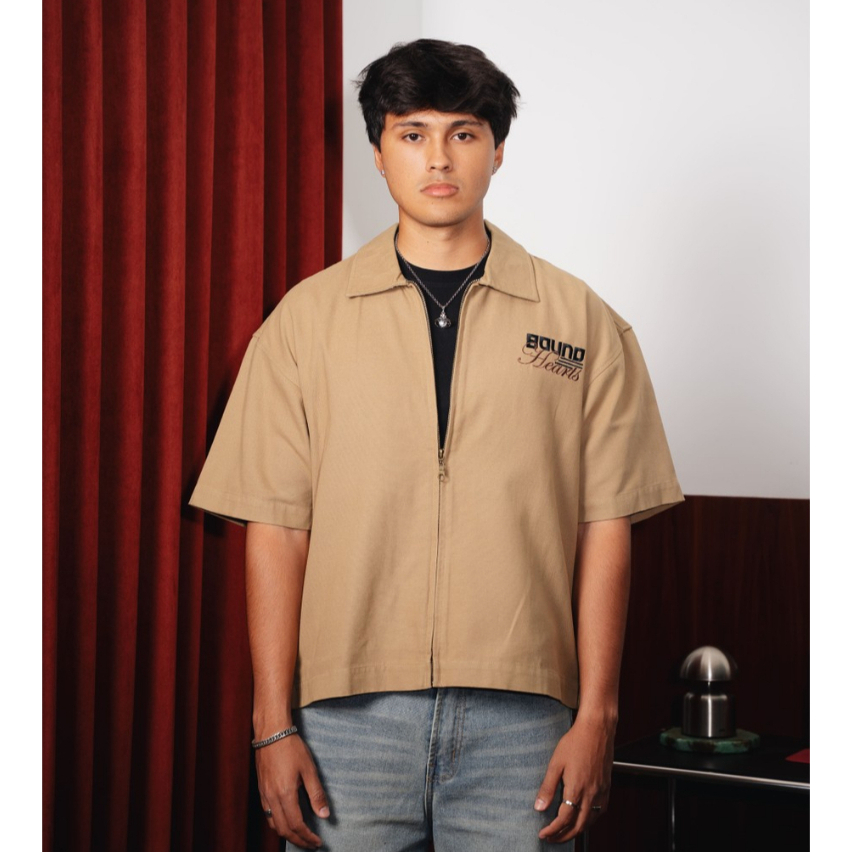 NAURCHY'S - Oversized Boxy Shirt | Kemeja Pria Oversize Boxy