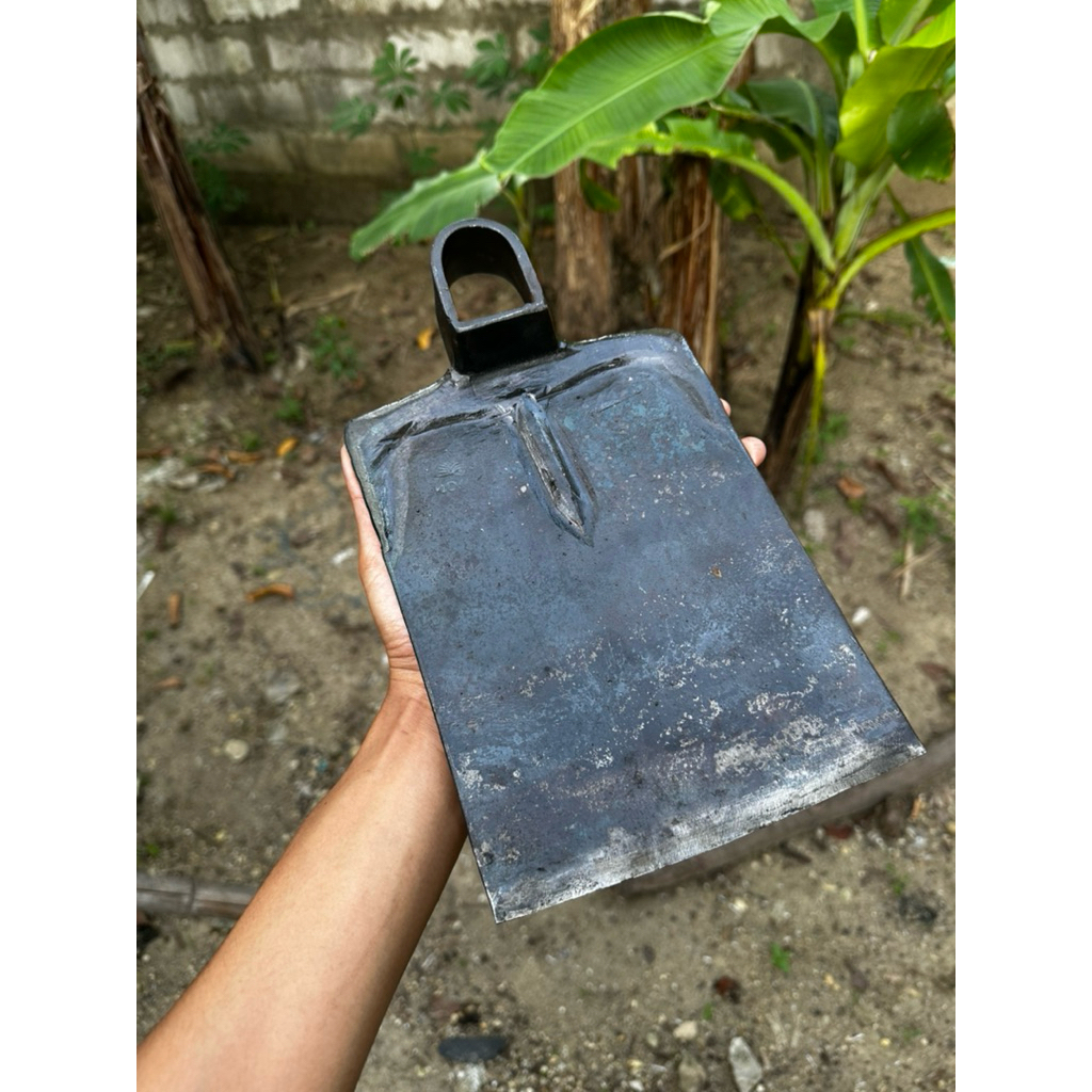 cangkul jawa cangkul baja sepuhan kuat tajam dan anti lengket