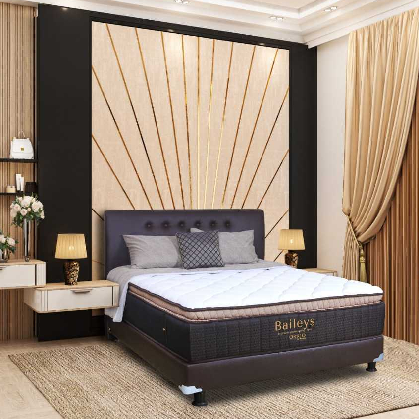Kasur/Springbed/Matras/Ranjang/Springbed Modern/Set Springbed/Springbed Mewah/Airland Origo Spring B