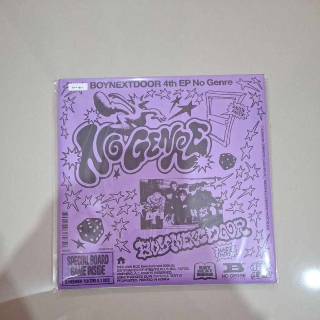 ALBUM ONLY BOYNEXTDOOR NO GENRE BOARDGAME SUNGHO VER