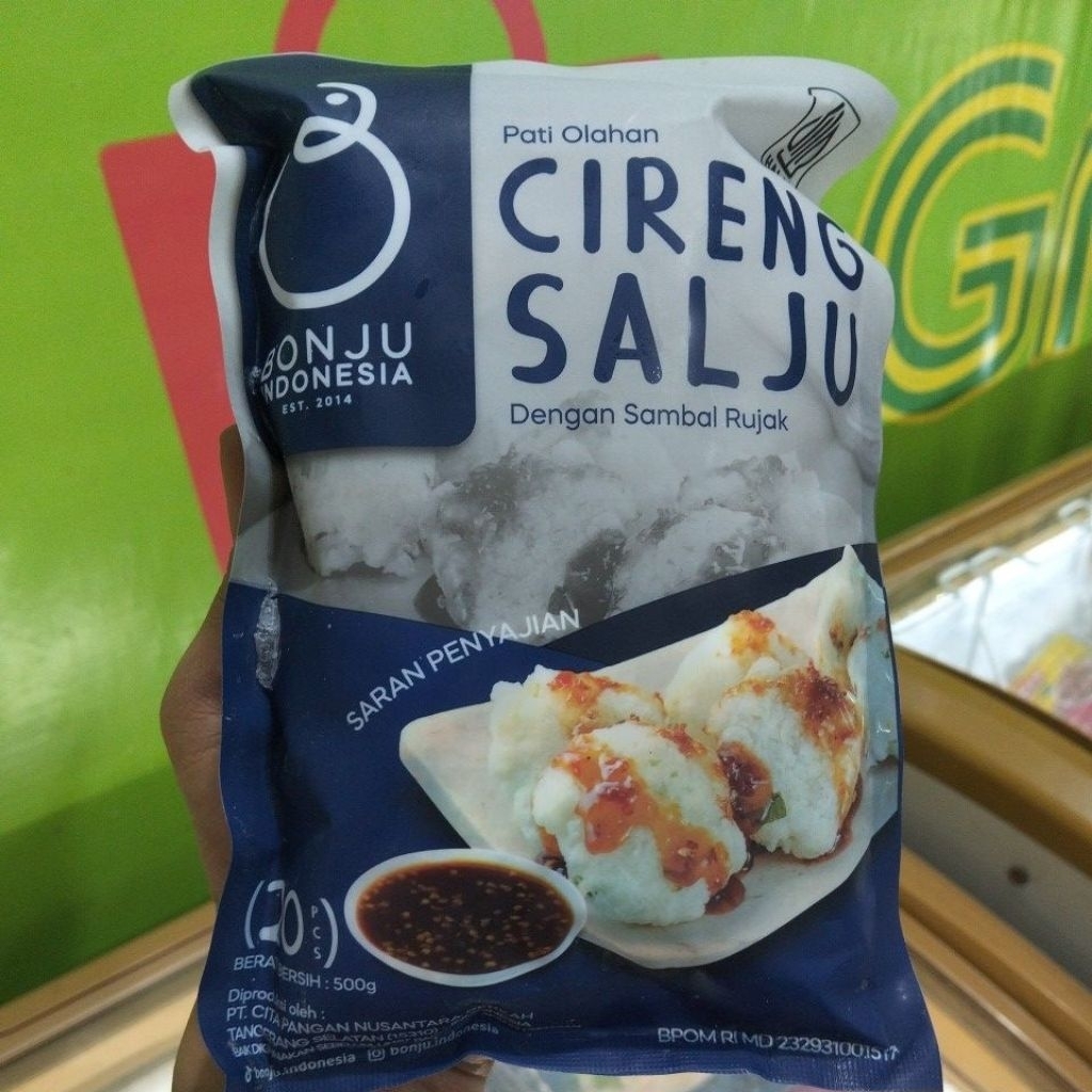 cireng salju Pati Olahan dengan sambal rujak 500gram