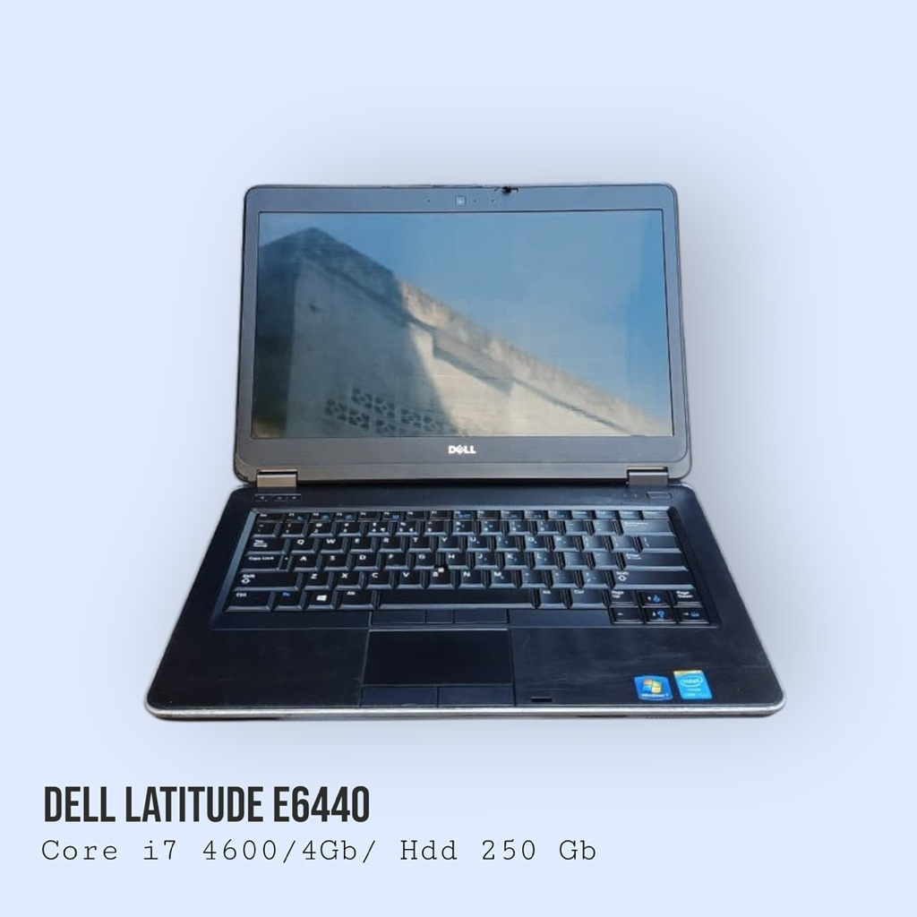 Dell Latitude E6440 Core i7 4600 RAM 4GB HDD 250GB Minus Baterai Normal