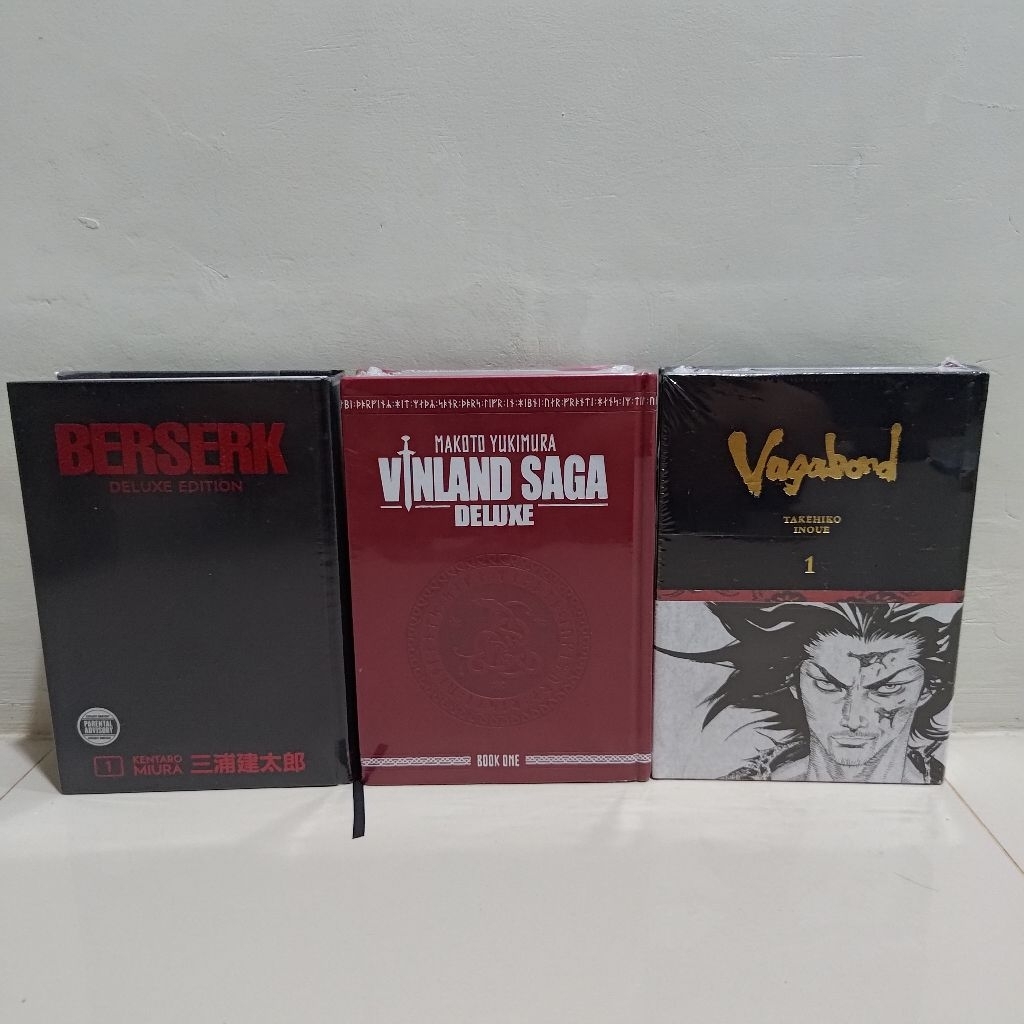 Set Komik BERSERK VAGABOND VINLAND Kolektor Edition Vol. 1