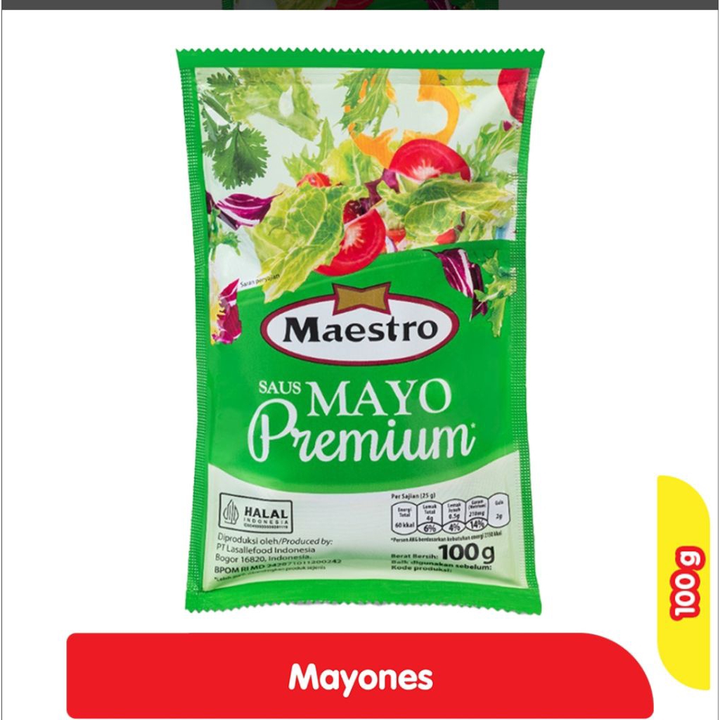 Maestro Mayones Sachet 100Ml