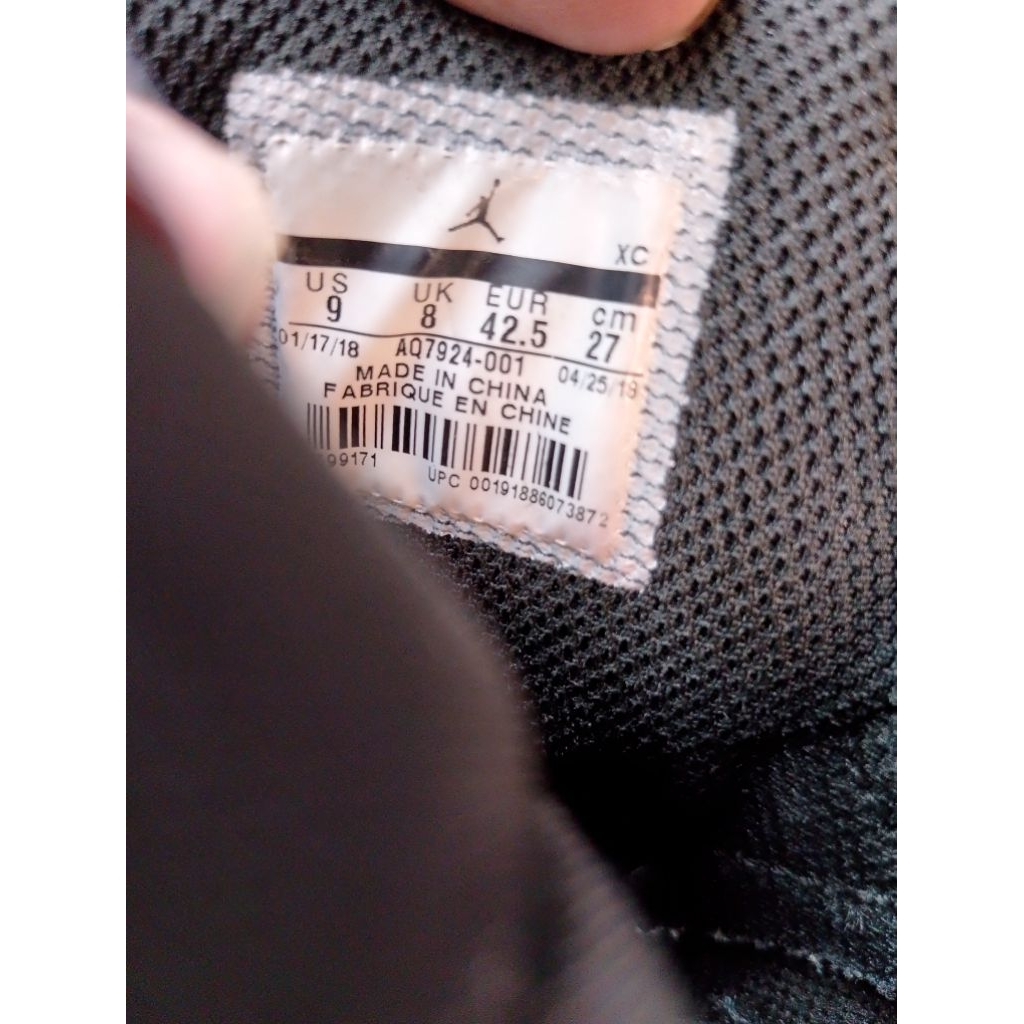 sepatu nike jordan size 42