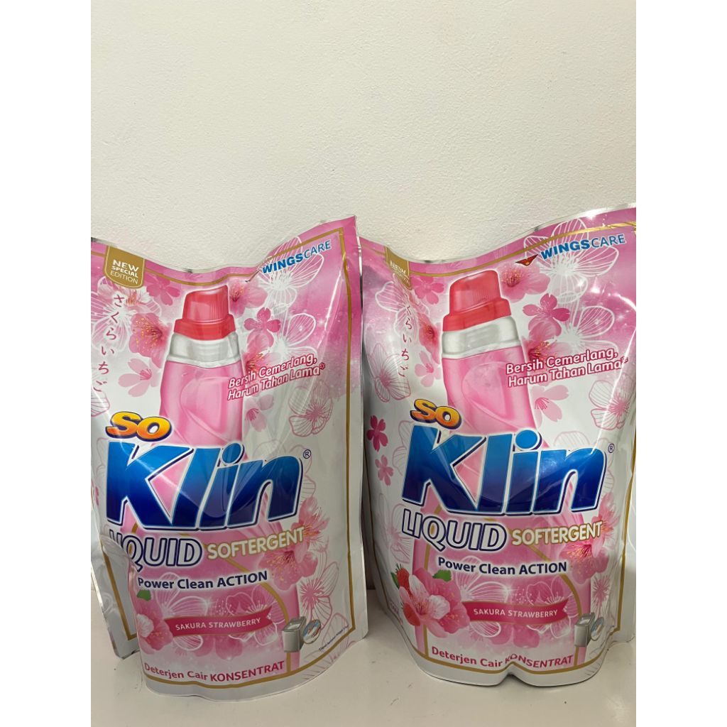 soklin liquid 1500ml / soklin detergent cair