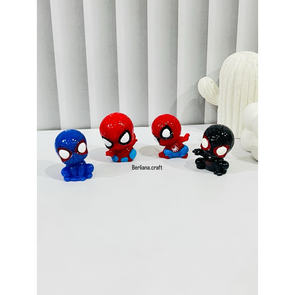 (1pcs) Manik Figure Spiderman 3D Gembul - BCP 125