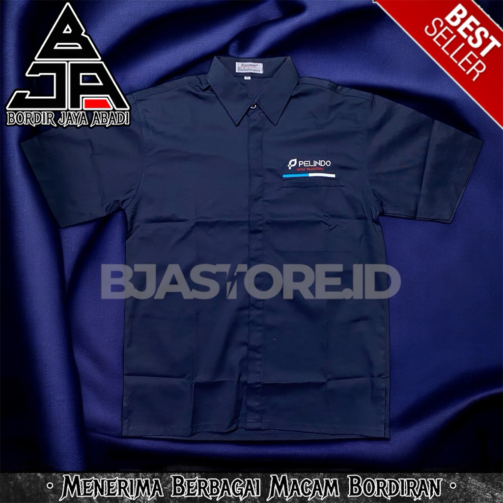 Kemeja Pelindo Daya Sejahtera Terbaru K1 Navy