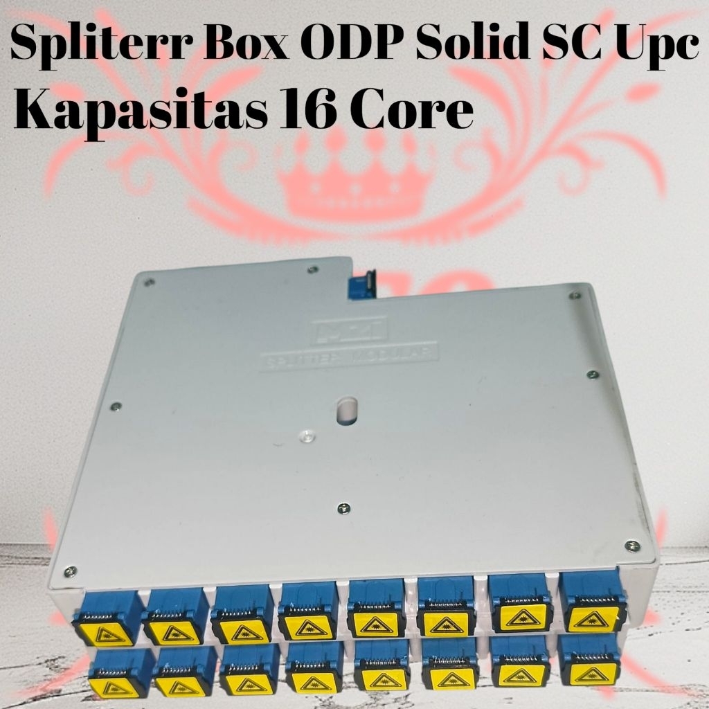 Spliterr Box Odp Solid 16 core Lengkap Passive