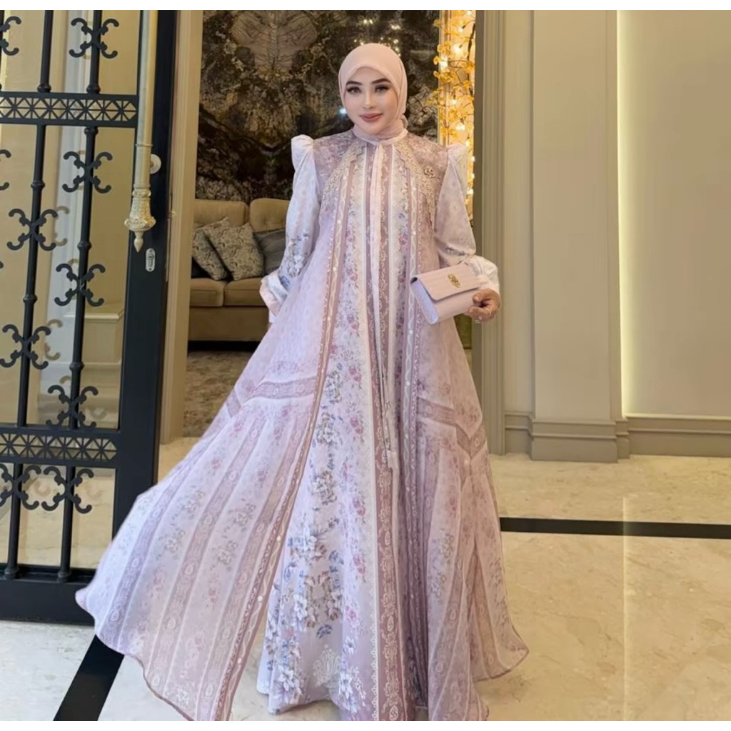 shella saukia dress exclusive raya