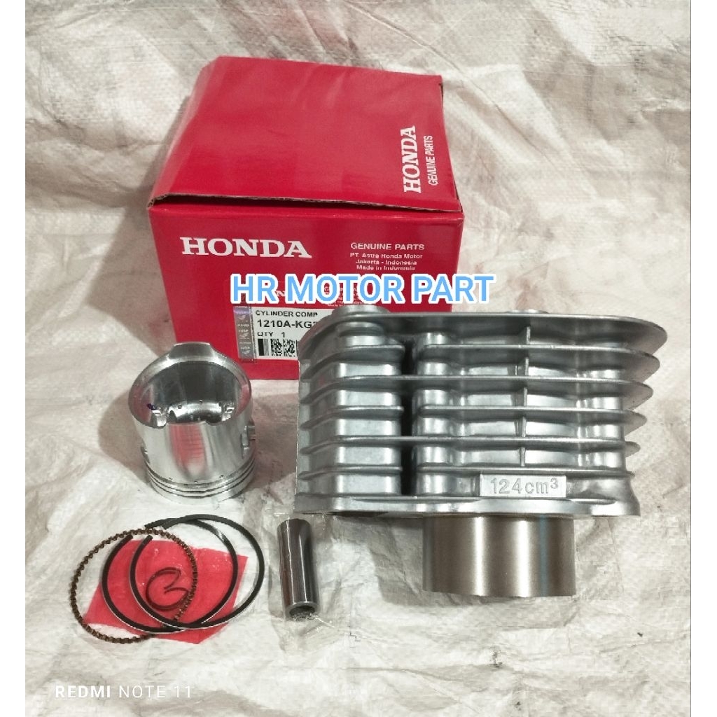 Blok Seher 124CM HONDA GL100 - GL Platinum - GL CDI BLOCK BLOK SEHER KOMPLIT GL 100